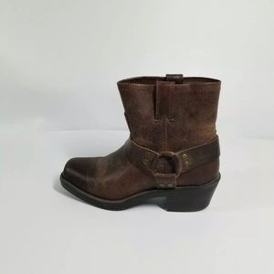 CABELA'S Women Brown Leather Ankle Boots Size 6.5